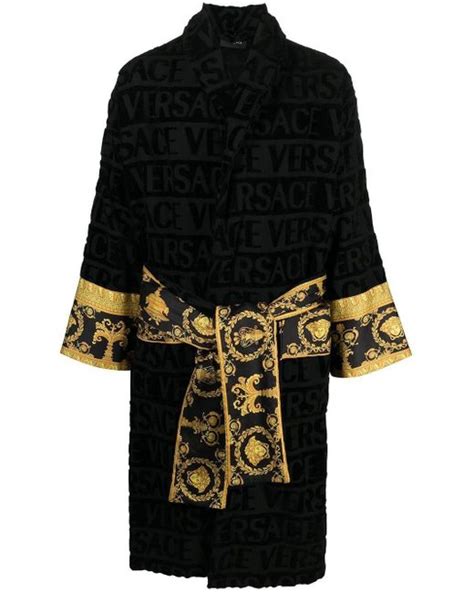 stylight versace i love baroque robe black|neiman marcus versace robe.